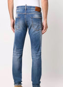 BLUGI  DSQUARED2, Faded  Cool Guy jeans, Light Blue