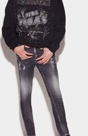 Jeans  DSQUARED2,  SUPER TWINKY JEANS, Black