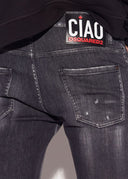 Jeans  DSQUARED2,  SUPER TWINKY JEANS, Black