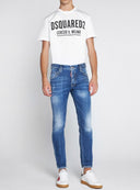 Jeans DSQUARED2, Croiala Skater, Stretch Denim, Blue