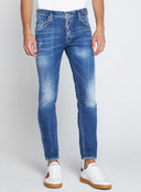 Jeans DSQUARED2, Croiala Skater, Stretch Denim, Blue