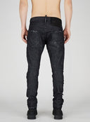 Jeans DSQUARED2, Tidy Biker, Black Used Effect