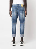 Jeans  DSQUARED2, Bleu Patches, S74LB1351S30309470