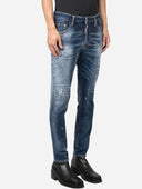 Jeans  DSQUARED2, Blue Skinny Jeans, S74LB1387S30664470