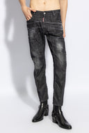 BLUGI DSQUARED2, Black, Tidy Biker, Red Logo Insert