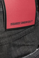 BLUGI DSQUARED2, Black, Tidy Biker, Red Logo Insert