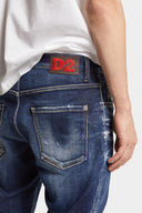 BLUGI DSQUARED2, Slim Fit, Raw-Hem Distressed