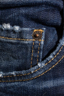 BLUGI DSQUARED2, Skater, Navy Blue, Insert Logo