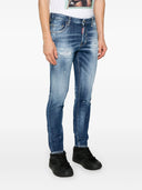 BLUGI DSQUARED2, Skater, Albastru Indigo