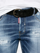 BLUGI DSQUARED2, Skater, Albastru Indigo