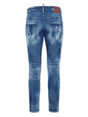 BLUGI DSQUARED2, Skater Jean, Distressed, Blue