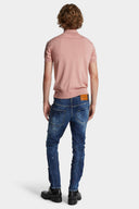 BLUGI DSQUARED2, Medium Easy Wash Skater, Blue