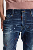 BLUGI DSQUARED2, Medium Easy Wash Skater, Blue