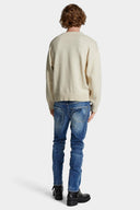 BLUGI DSQUARED2, Light Heritage Wash Skater, Light Blue