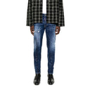 JEANS DSQUARED2, Medium Spots, Skater Fit, Bleumarin