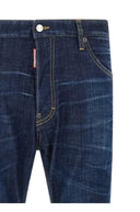 JEANS DSQUARED2, Dark Simple Denim, Cool Guy, Bleumarin
