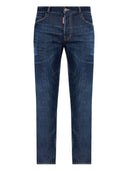 BLUGI DSQUARED2, Skater, Contrast Stitching, Indigo Blue