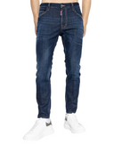 BLUGI DSQUARED2, Skater, Contrast Stitching, Indigo Blue