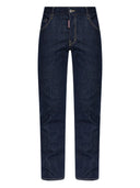 BLUGI DSQUARED2, Regular Fit, Raw Dark Blue Denim