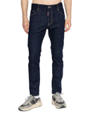 BLUGI DSQUARED2, Regular Fit, Raw Dark Blue Denim