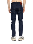 BLUGI DSQUARED2, Regular Fit, Raw Dark Blue Denim