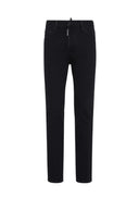 BLUGI DSQUARED2, Black Coal Wash Jeans, Cool Guy, Negru