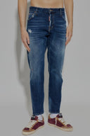 Jeans DSQUARED2, Dsquared2 NAVY BLUE Slim Twst jeans