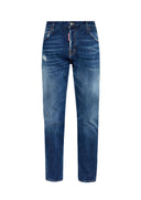 Jeans DSQUARED2, Dsquared2 NAVY BLUE Slim Twst jeans