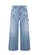 Jeans DSQUARED2, Light Wash Baggy Carpenter Jeans