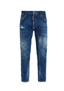 Jeans DSQUARED2,  NAVY BLUE ‘Biker’ jeans