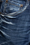 Jeans DSQUARED2, Dsquared2 NAVY BLUE ‘Skater’ jeans