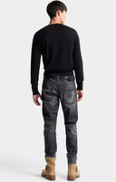 Jeans DSQUARED2, Black Fog Wash Slim Twist Jeans