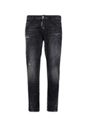 Jeans DSQUARED2, Black Fog Wash Slim Twist Jeans