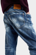 Jeans DSQUARED2, Brando Classic Bro Jeans, Bluemarin 3