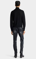 Jeans DSQUARED2, Moldy Peaches Black New Biker Jeans 2