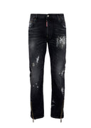 Jeans DSQUARED2, Moldy Peaches Black New Biker Jeans
