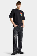 Jeans DSQUARED2, Moldy Peaches Kawaii Jeans, Negru 4