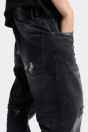 Jeans DSQUARED2, Moldy Peaches Kawaii Jeans, Negru 5