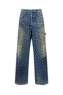 Jeans DSQUARED2, D2 Monogram Light Dirty Wash Loose Twist Jeans