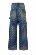 Jeans DSQUARED2, D2 Monogram Light Dirty Wash Loose Twist Jeans