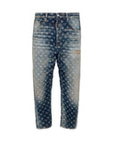 Jeans DSQUARED2, D2 Monogram Dirty Wash Kawaii Jeans