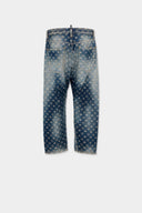 Jeans DSQUARED2, D2 Monogram Dirty Wash Kawaii Jeans