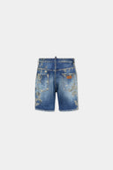 Pantaloni scurti DSQUARED2, Muffa Marine, Short Jeans