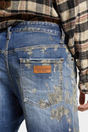 Pantaloni scurti DSQUARED2, Muffa Marine, Short Jeans