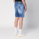 Pantaloni scurti DSQUARED2, Marine Distressed Denim Shorts, Blue