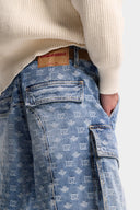 Bermude DSQUARED2, Light Wash Utility Shorts