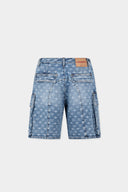 Bermude DSQUARED2, Light Wash Utility Shorts