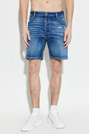 Bermude DSQUARED2, AZUL MARINO Shorts vaqueros ‘Marine’, Bleu