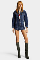 Rochie DSQUARED2, Dark Denim, Bustier Design