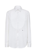 CAMASA DSQUARED2, Tuxedo, Front Plastron Detail, White